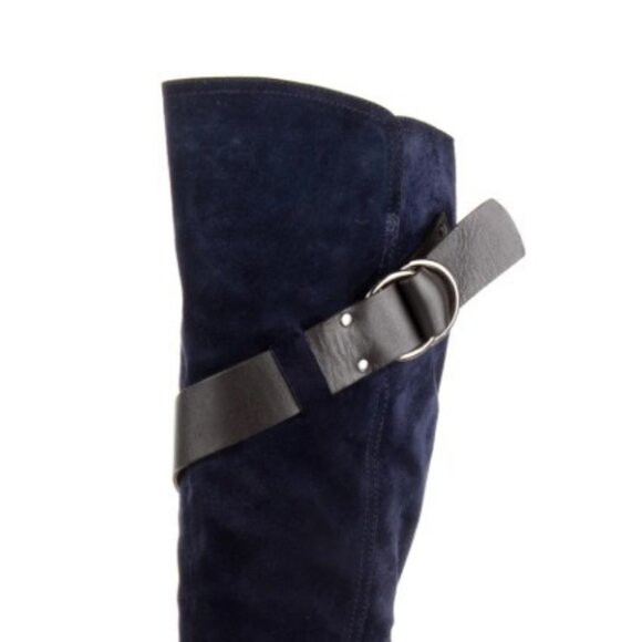 Givenchy Boots Rare Blue Suede sz 38 - Picture 5 of 13